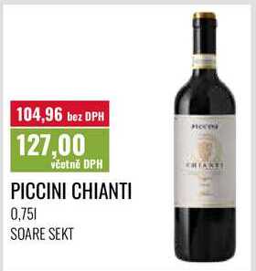 PICCINI CHIANTI 0,75L