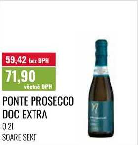 PONTE PROSECCO DOC EXTRA 0,2l