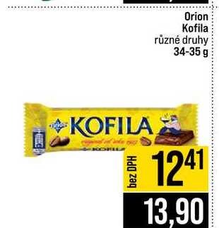 Orion Kofila různé druhy 34-35 g 