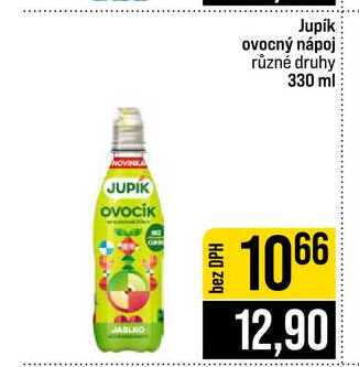 Jupik ovocný nápoj různé druhy 330 ml 