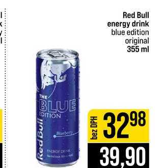 Red Bull energy drink blue edition original 355 ml