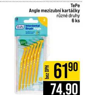 TePe Angle mezizubní kartáčky různé druhy 6 ks