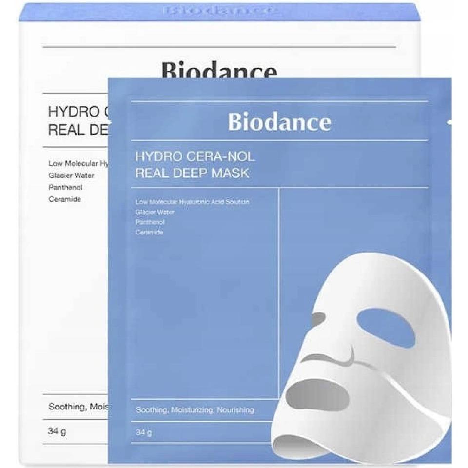 Biodance hydratační pleťová maska 4x34g