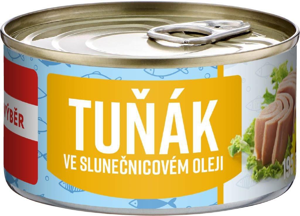 VÁŠ VÝBĚR Tuňák, 140 g