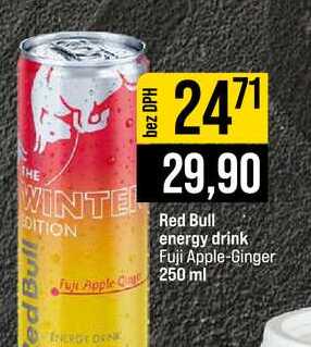 Red Bull energy drink Fuji Apple-Ginger 250 ml