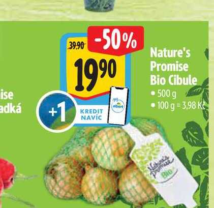 Nature's Promise Bio Cibule 500g