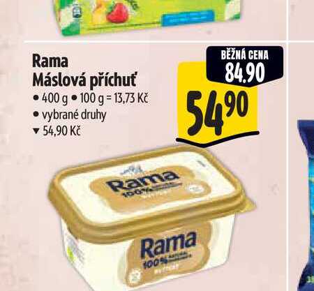 Rama Máslová příchuť 400 g