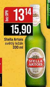 Stella Artois světlý ležák 330 ml 