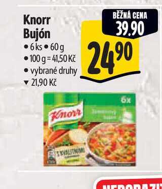 Knorr Bujón 6ks 60g