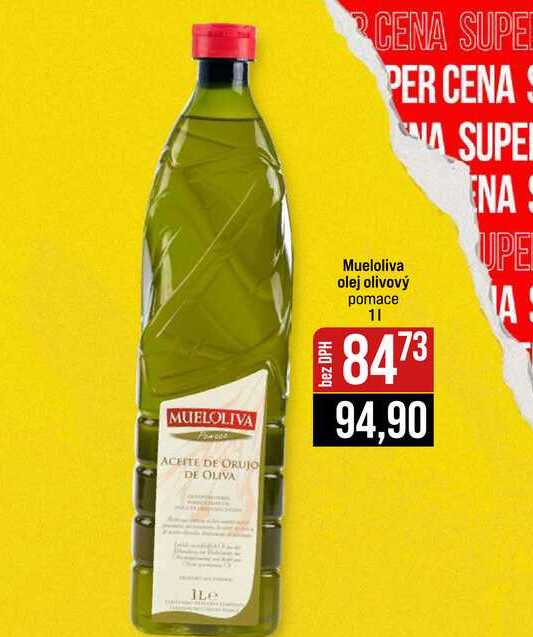 Mueloliva olej olivový pomace 1l