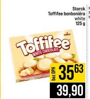 Storck Toffifee bonboniéra white 125 g