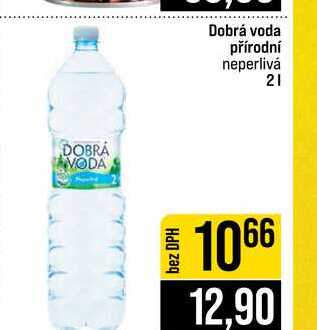Dobrá voda přírodní neperlivá 2l