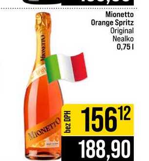 Mionetto Orange Spritz Original Nealko 0,751 