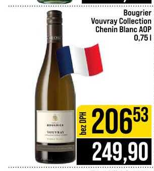 Bougrier Vouvray Collection Chenin Blanc AOP 0,75l
