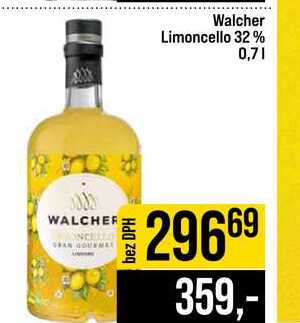 Walcher Limoncello 32% 0,7l