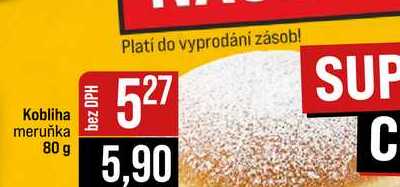 Kobliha meruňka 80 g 