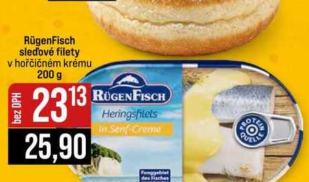 RügenFisch sledové filety v hořčičném krému 200 g