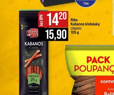 Ribo Kabanos klobásky classic 105 g