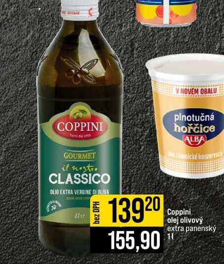 Coppini olej olivový extra panenský 1l