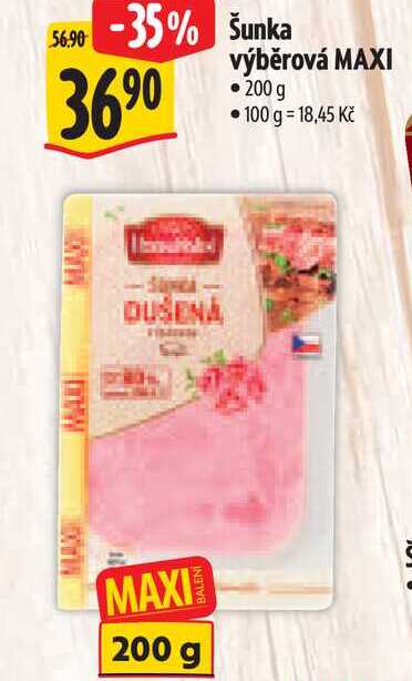 šunka výběrová MAXI 200 g