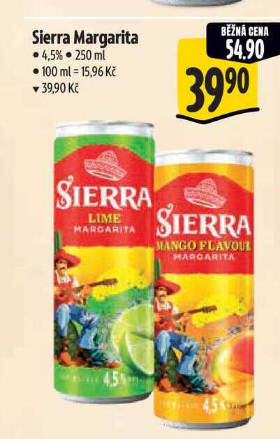 Sierra Margarita 4,5% 250 ml