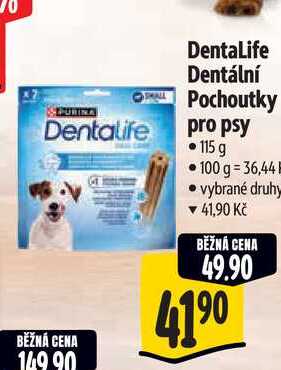 DentaLife Dentální Pochoutky pro psy 115 g