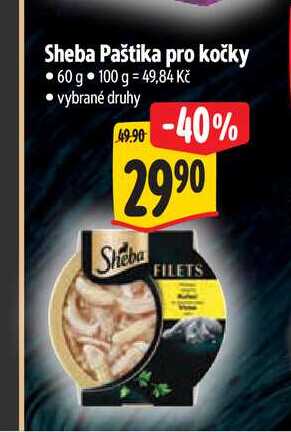 Sheba Paštika pro kočky 60 g