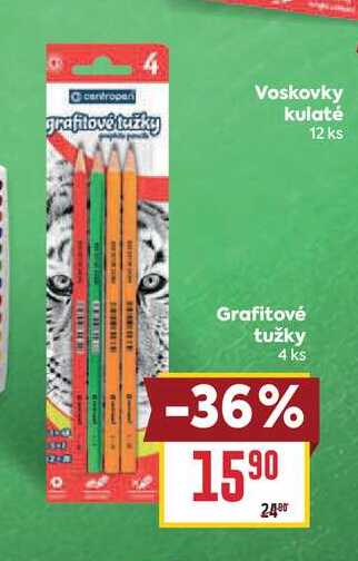Grafitové tužky 4 ks