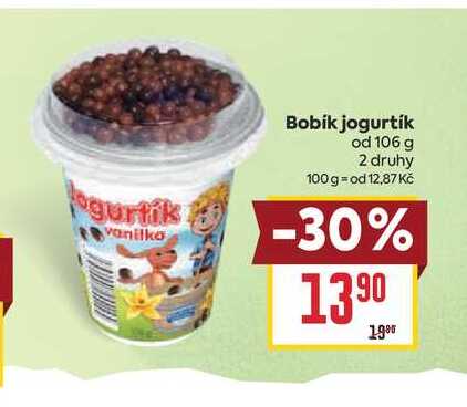 Bobík jogurtik od 106 g