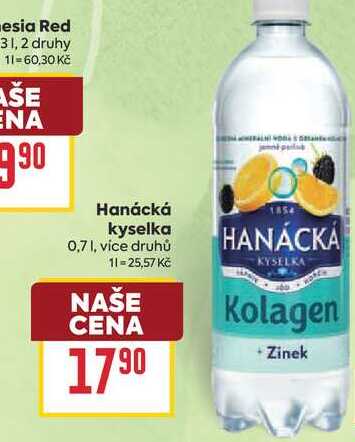 Hanácká kyselka 0,7l