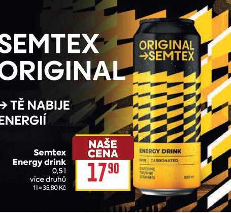 Semtex Energy drink 0,5l