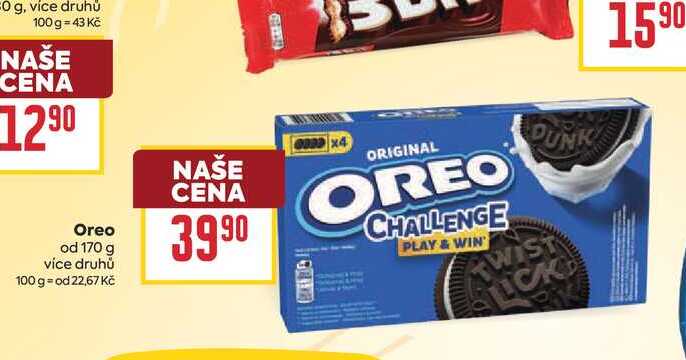 Oreo od 170 g 
