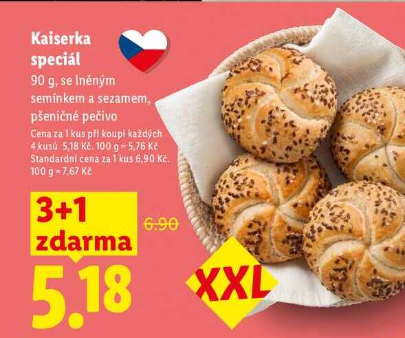 Kaiserka speciál, 90 g