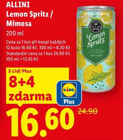 ALLINI Lemon Spritz/Mimosa, 200 ml 
