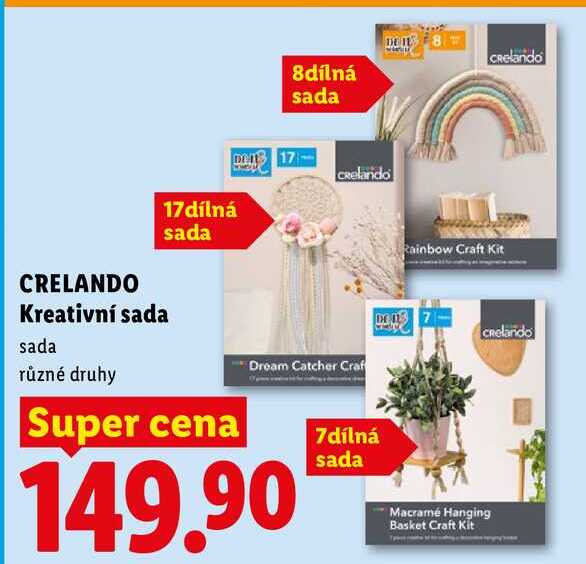 CRELANDO Kreativní sada 