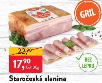 Staročeská slanina 100g