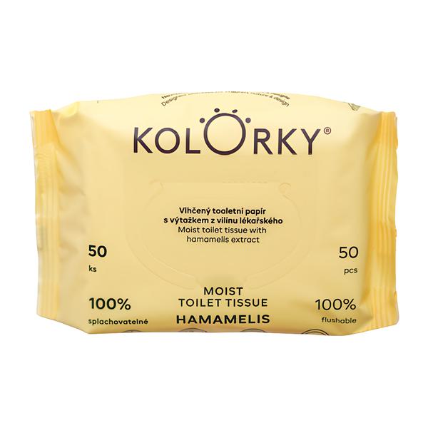 Kolorky Hamamelis Vlhčený toaletní papír s výtažkem z vilínnu lékařského