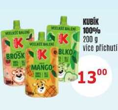 KUBÍK 100% 200 ml kapsička