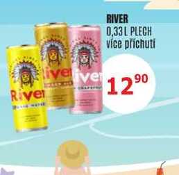 RIVER 0,33L PLECH 