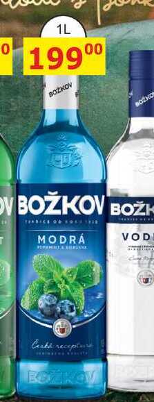 BOŽKOV MODRÁ 1L