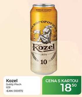 Kozel Světly Plech 0,5 L