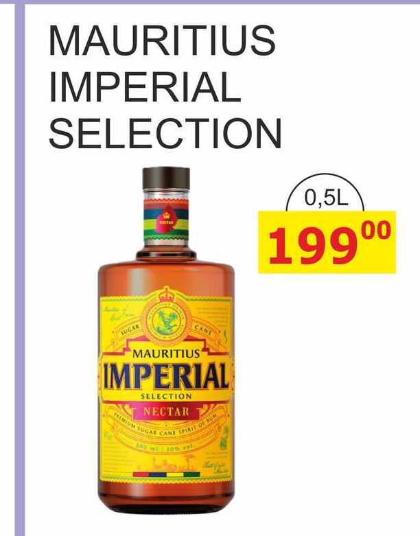 MAURITIUS IMPERIAL SELECTION 0,5L