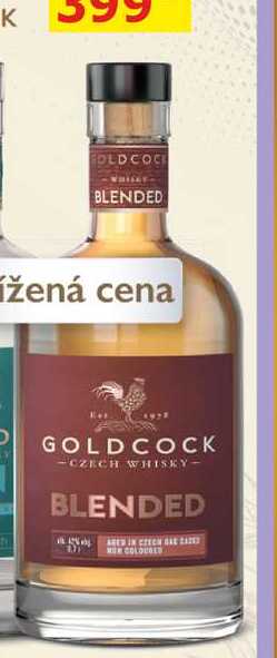GOLDCOCK BLENDED GIN 0,7L