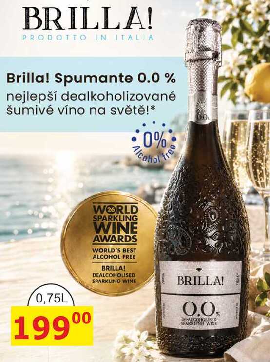 BRILLA! Spumante 0.0 % 0,75L
