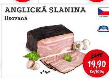 ANGLICKÁ SLANINA lisovaná 100g