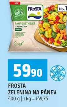 FROSTA ZELENINA NA PÁNEV 400 g