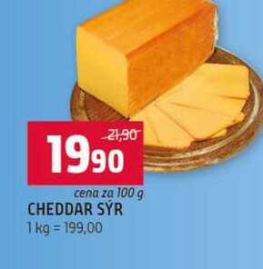 CHEDDAR SÝR 100g
