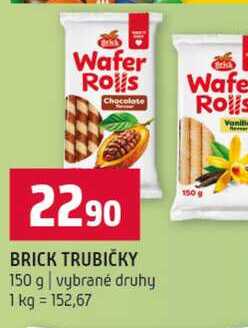 BRICK TRUBIČKY 150 g vybrané druhy 