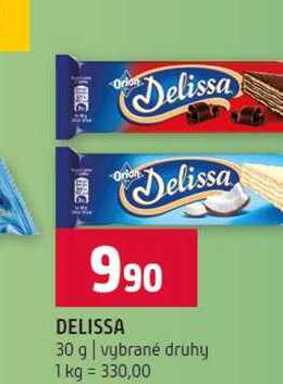 DELISSA 30 g vybrané druhy