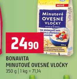 BONAVITA MINUTOVÉ OVESNÉ VLOČKY 350 g